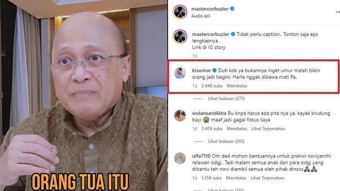 Komentar Kiswinar atas kasus Mario Teguh.