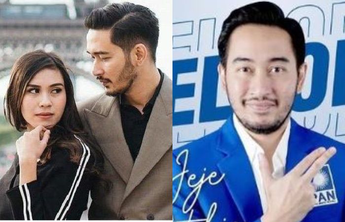 kolase foto Syahnaz Sadiqah, Jeje Govinda