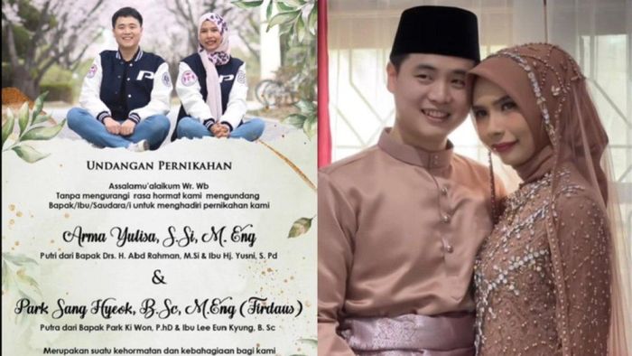 Pernikahan Arma dan Sang Hyeok  