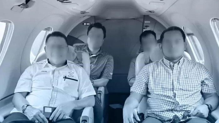 Foto terakhir korban kecelakaan pesawat di Malaysia