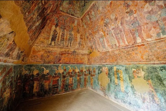 Pemandangan salah satu ruangan di gedung mural.