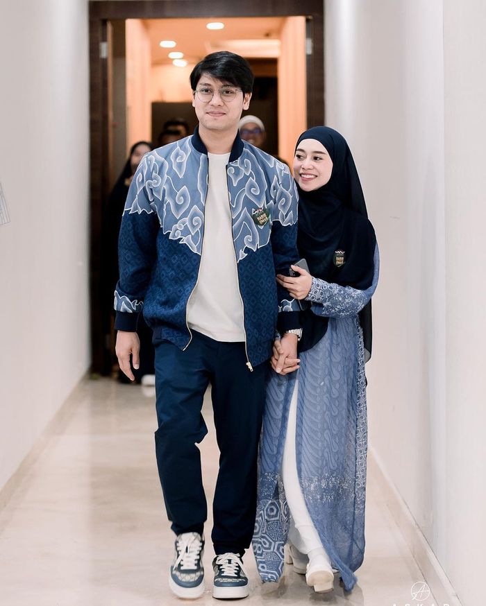 Potret serasi Lesty Kejora dan Rizky Billar.