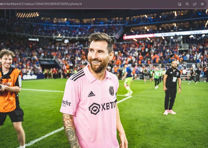 Lionel Messi berhasil mengantarkan Inter Miami lolos ke babak final US Open Cup 2023 usai mengalahkan FC Cincinnati lewat drama adu penalti.