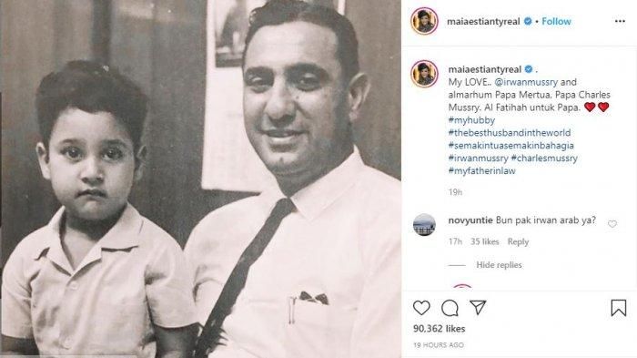 Potret masa kecil Irwan Mussry dan sang ayah 