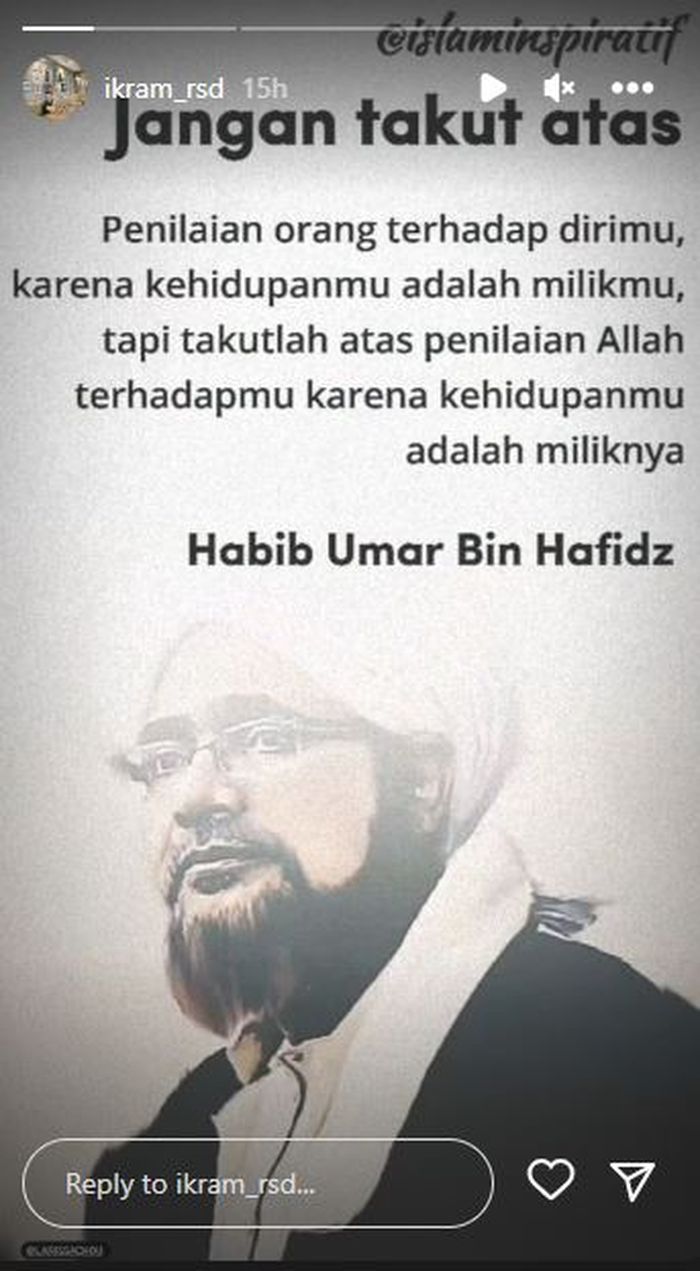 Ikram Rosadi balas penilaian buruk dari netizen kepadanya. 