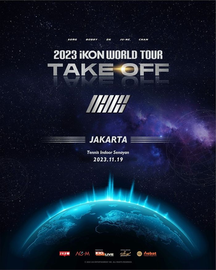 iKON siap menggelar konser di Jakarta pada 19 November 2023