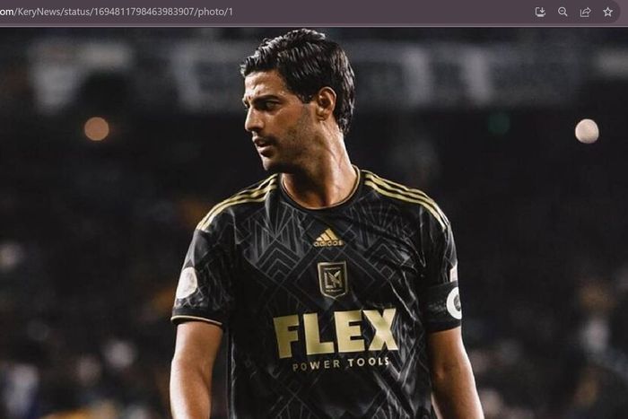 Winger sekaligus kapten Los Angeles FC, Carlos Vela, siap menghadapi Lionel Messi.