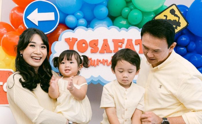 Keluarga Ahok dan Puput Nastiti Devi