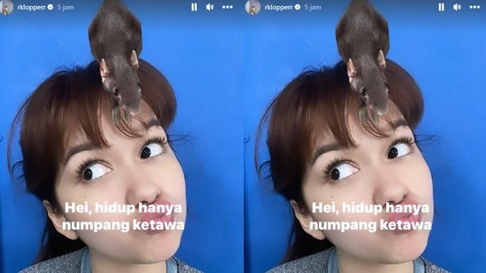 Unggahan Rebecca Klopper di tengah kabar video syur mirip dirinya.