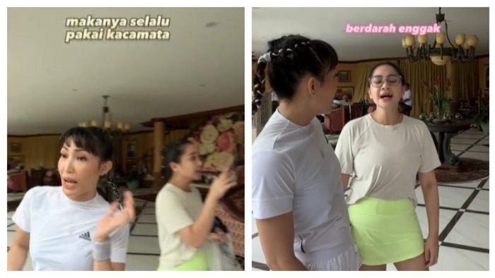 Pangling Lihat Gaya Terbaru Nagita Slavina Pakai Kaca Mata Usai Cidera