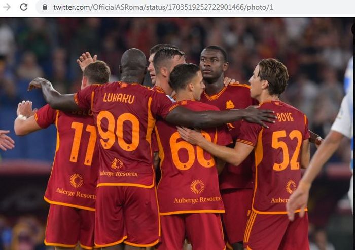 AS Roma berhasil menang dengan skor mencolok 7-0 atas Empoli dalam lanjutan Liga Italia 2023-2024.