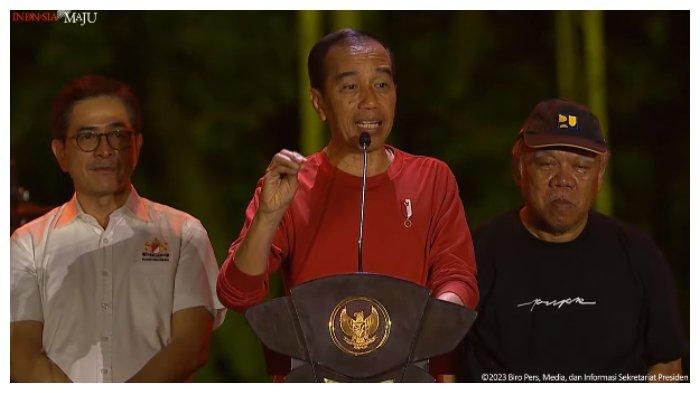 Presiden Jokowi berharap upacara kemerdekaan, 17 Agustus tahun depan bisa dilakukan di Ibu Kota Nusantara (IKN).