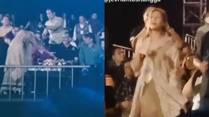 Terkuak identitas diduga artis yang mendekat dan seolah mengajak Presiden Jokowi berjoget diacara Malam Apresiasi Nusantara di titik nol IKN Nusantara, Kalimantan Timur. 