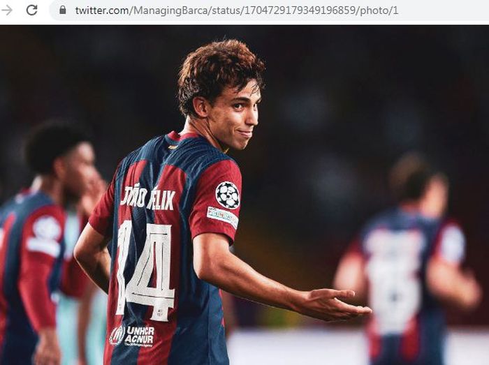 Winger anyar Barcelona, Joao Felix, langsung tampil menggila di beberapa laga awal Barcelona musim ini.