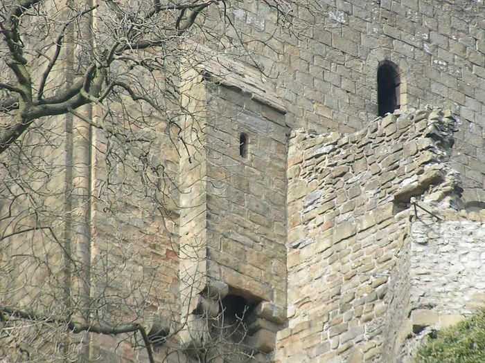 Garderobe di Kastil Peveril.