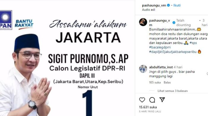 Pasha Ungu nyaleg DPR RI
