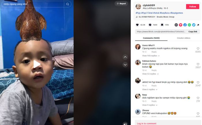Bayi mirip Rayyanza