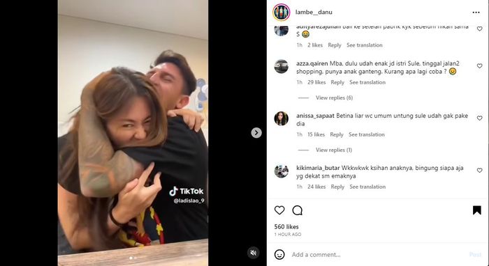 Nempel dan Pelukan dengan Bule eks Pacar Anak Cristian Gonzales, Konten Nathalie Holscher Panen Nyinyiran Netizen