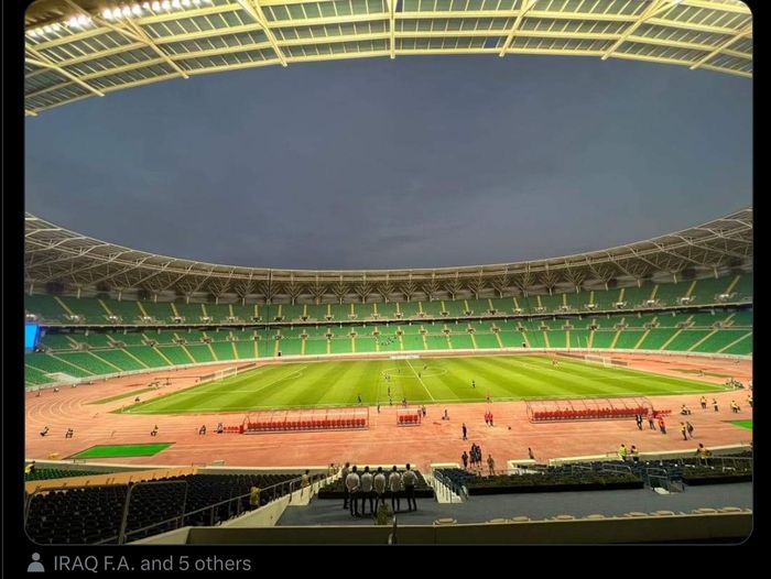 Irak umumkan venue pertandingan untuk menjamu timnas Indonesia di Kualifikasi Piala Dunia 2026 zona Asia.  Basra International Stadium dipastikan bakal jadi markas Irak.