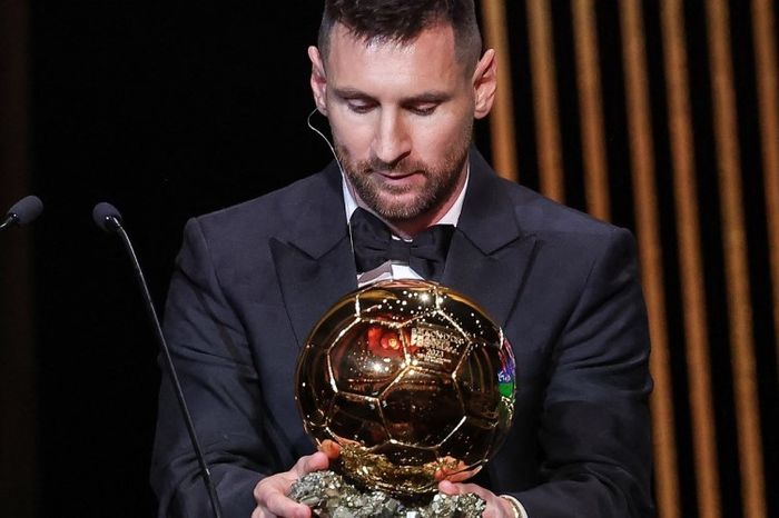 Cristiano Ronaldo masih terhitung manusia rekor di Liga Inggris berkat kemenangan Lionel Messi di Ballon d'Or 2023.