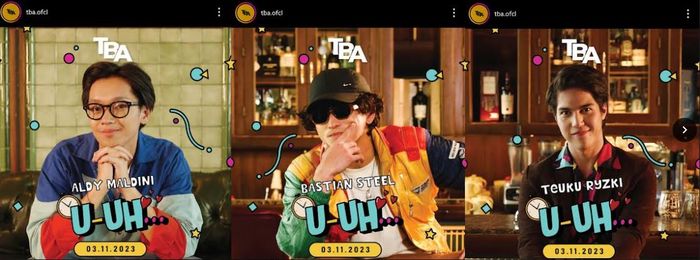 Anggota TBA yang mendadak &lsquo;ganti wajah&rsquo; ini diperkenalkan dalam akun Instagram resmi TBA di @tba.ofcl.  