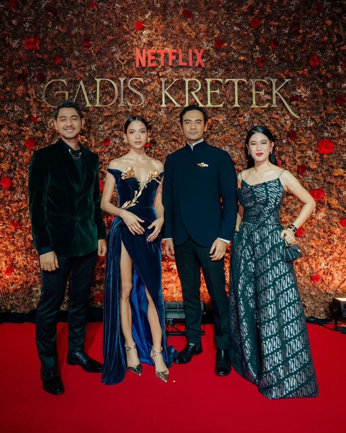 Empat pemeran utama series Gadis Kretek.