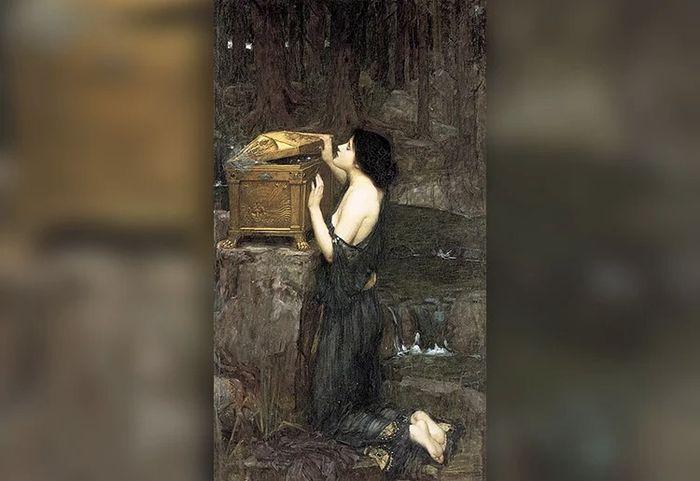 Pandora karya John William Waterhouse.