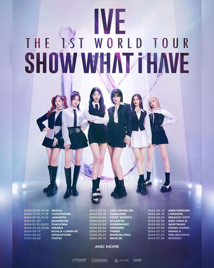 IVE akan menggelar konser di Indonesia pada Januari 2024