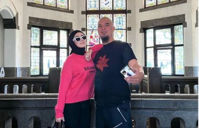 Mulan Jameela dan Ahmad Dhani