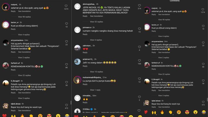 El Rumi Menang Adu Tinju Lawan Jefri Nichol, Lapak Anak Ahmad Dhani Kena Serang Haters Dituding Bayar Wasit!