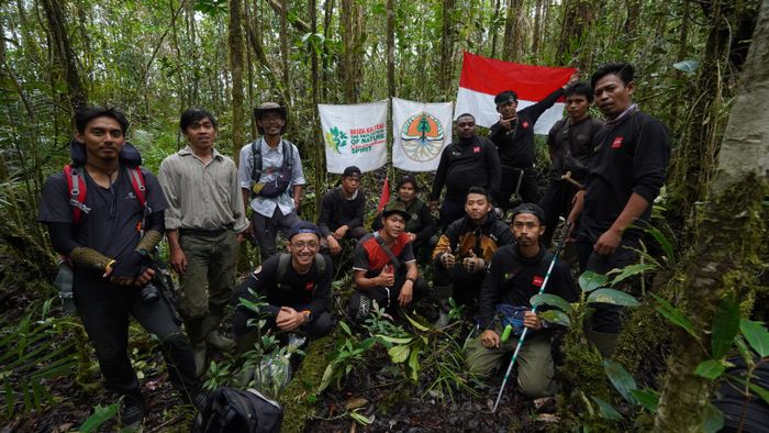 Tim peneliti Jelajah Sapat Hawung 2023
