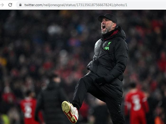 Pelatih Liverpool, Juergen Klopp.