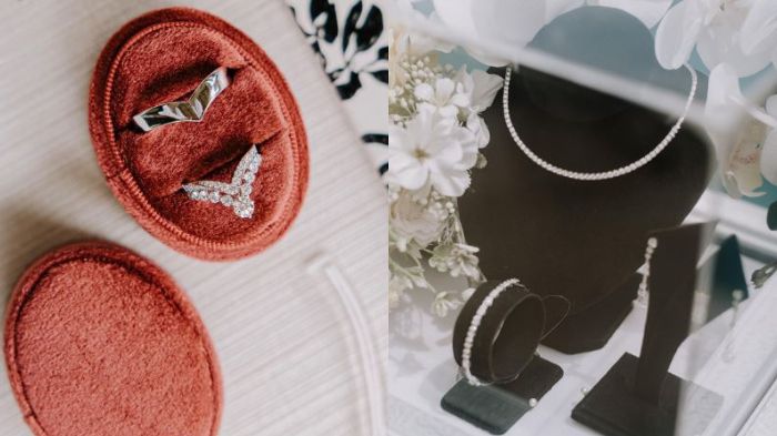 Cincin pernikahan dan perhiasan BCL