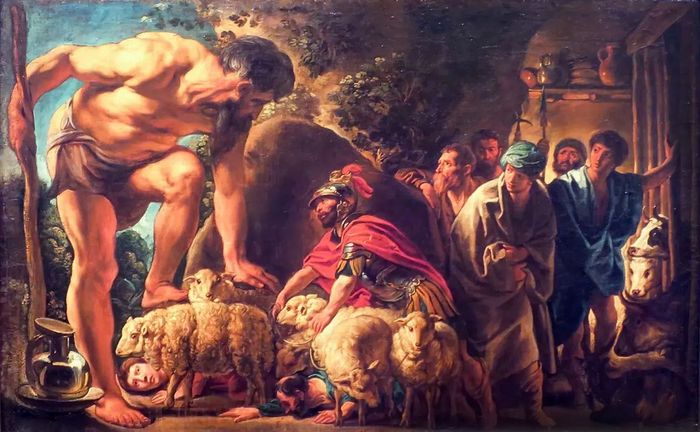 Odysseus di Gua Polyphemus, legenda lain tentang Philoxenia.