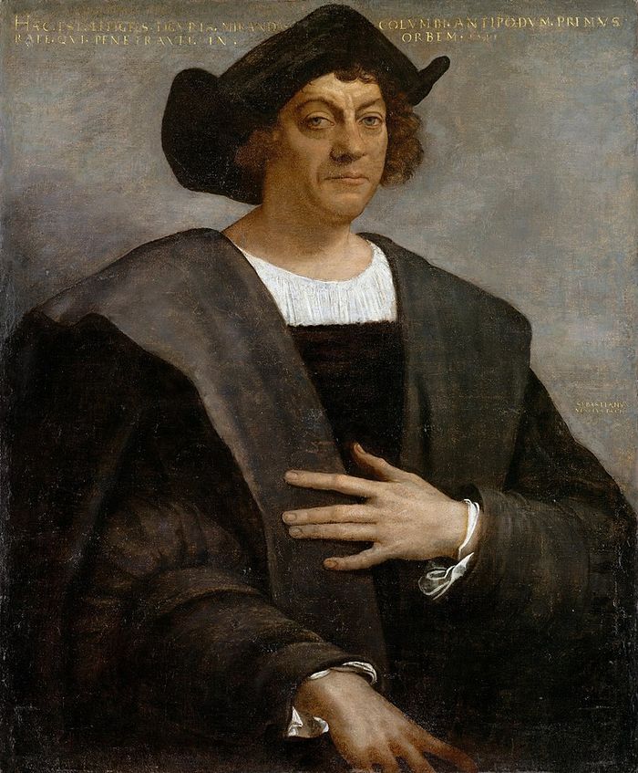 Potret Seorang Pria, yang dikatakan sebagai Christopher Columbus (lahir sekitar tahun 1446, meninggal tahun 1506)