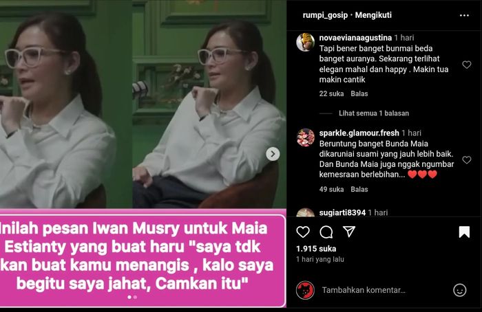 Janji Manis Irwan Mussry Tak Akan Lakukan Hal Ini Saat Nikahi Maia Estianty: Kalau Sampai Begitu, Saya Jahat!