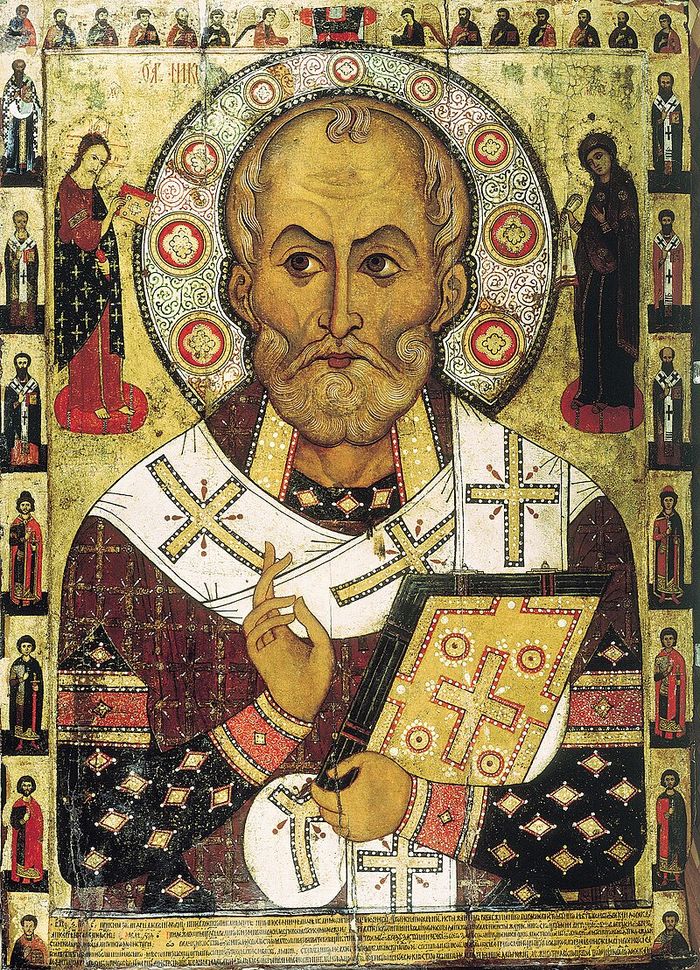 Santo Nikolas dari Myra.