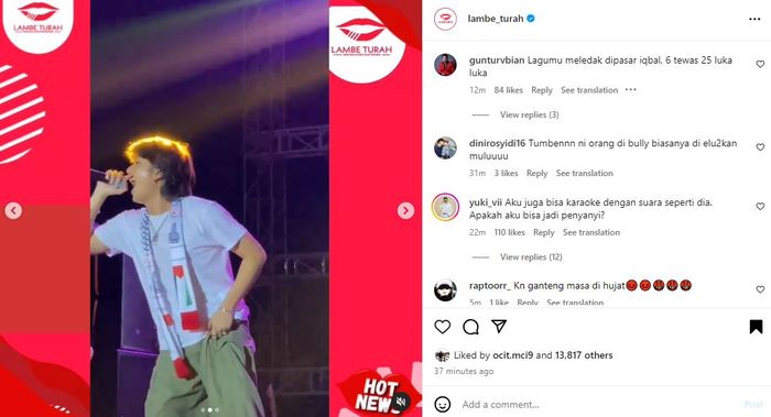 Biasanya Dipuji Selangit, Suara Iqbaal Ramadhan Saat Bawakan Lagu Justin Beiber Ini Tuai Komentar Nyinyir Netizen