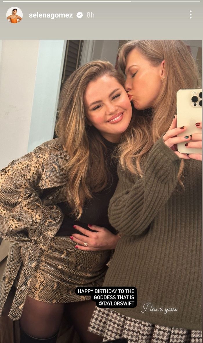 Ucapan ulang tahun Selena buat Taylor