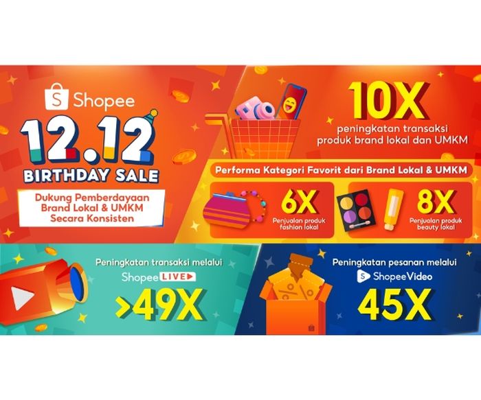 Live shopping dan pembelanjaan melalui video menjadi favorit konsumen. 