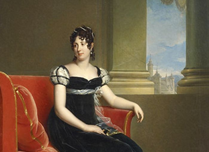 Potret Desideria, panggilan kehormatan Désirée Clary yang merupakan mantan tunangan dari Napoleon Bonaparte. Ia kemudian menjadi permaisuri dari raja Swedia.