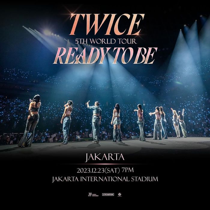 Twice 5th World Tour Ready to Be in Jakarta.