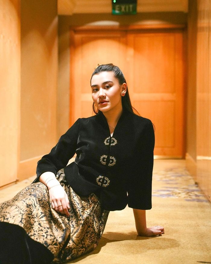 Penampilan menawan Aaliyah Massaid.