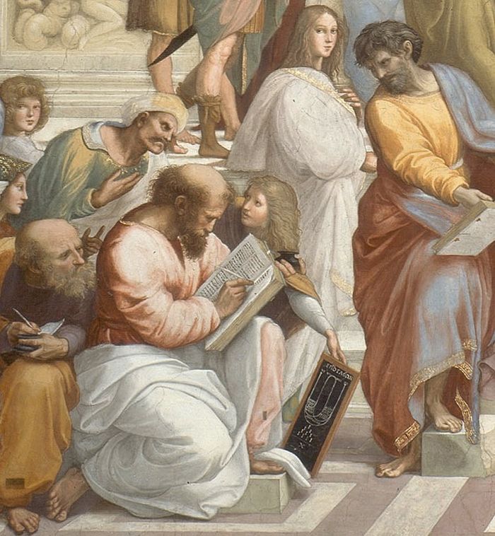 Pythagoras, matematikawan dan filsuf Yunani yang terkenal dalam sejarah dunia.