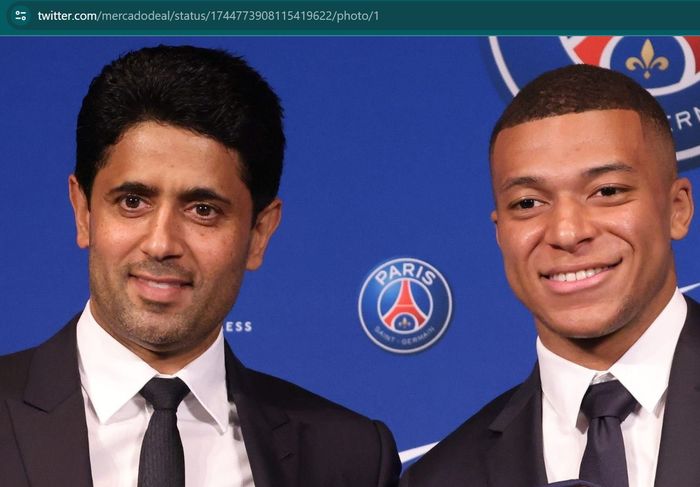 Presiden PSG, Nasser Al Khelaifi, memberikan pernyataan tegas terkait rumor Kylian Mbappe yang bakal bergabung dengan Real Madrid.