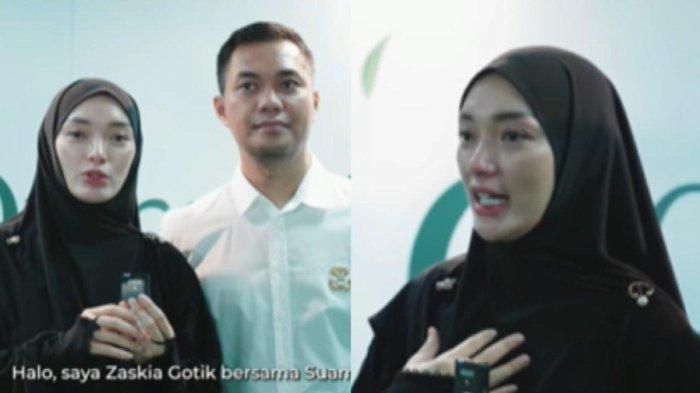 Penampilan baru Zaskia Gotik