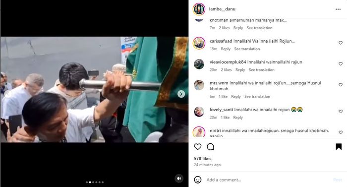 Innalillahi, Ibunda Maxime Bouttier Meninggal Dunia, Begini Suasana Rumah Duka, Netizen Beri Doa