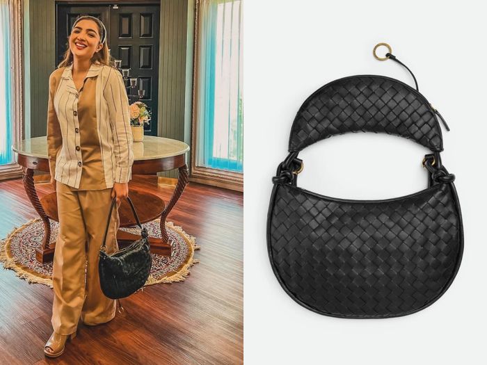 OOTD Ashanty dan detail tas mewah yang dikenakannya.