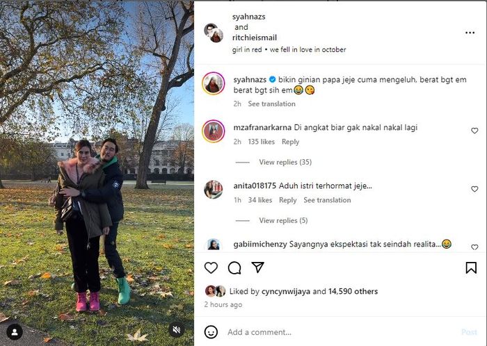 Sempat Ketahuan Selingkuh dengan Rendy Kjaernett, Syahnaz Pamer Momen Romantis Sama Jeje Govinda Tuai Cibiran Netizen