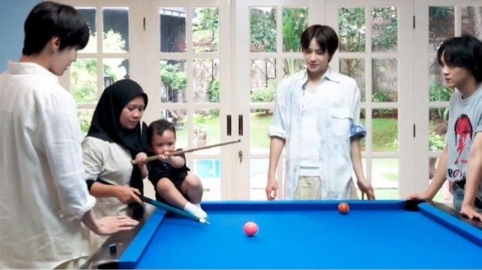 Sus Rini, Rayyanza, doyoung, Mark dan Haechan